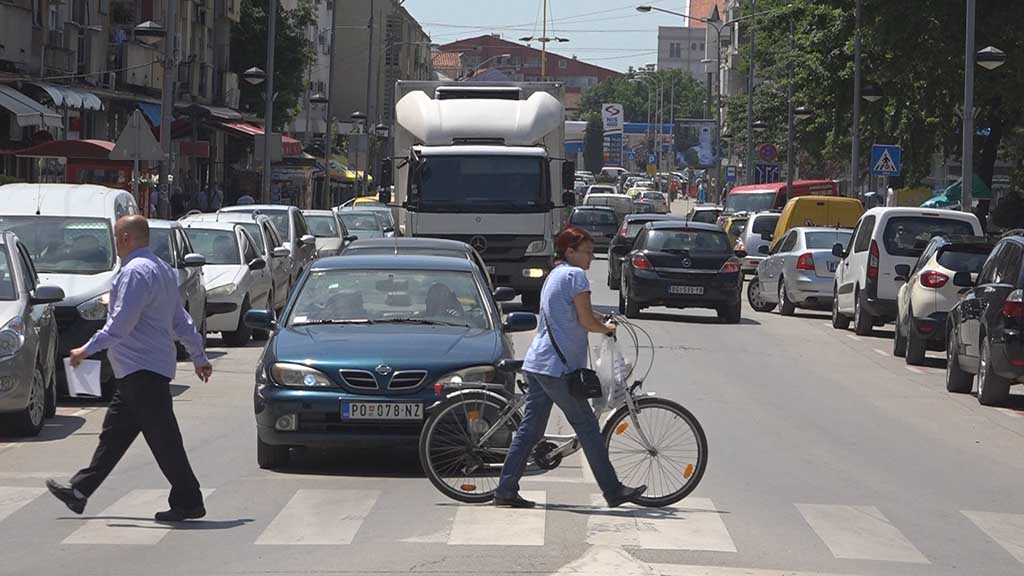 Centar grada Tabačka leto vreme