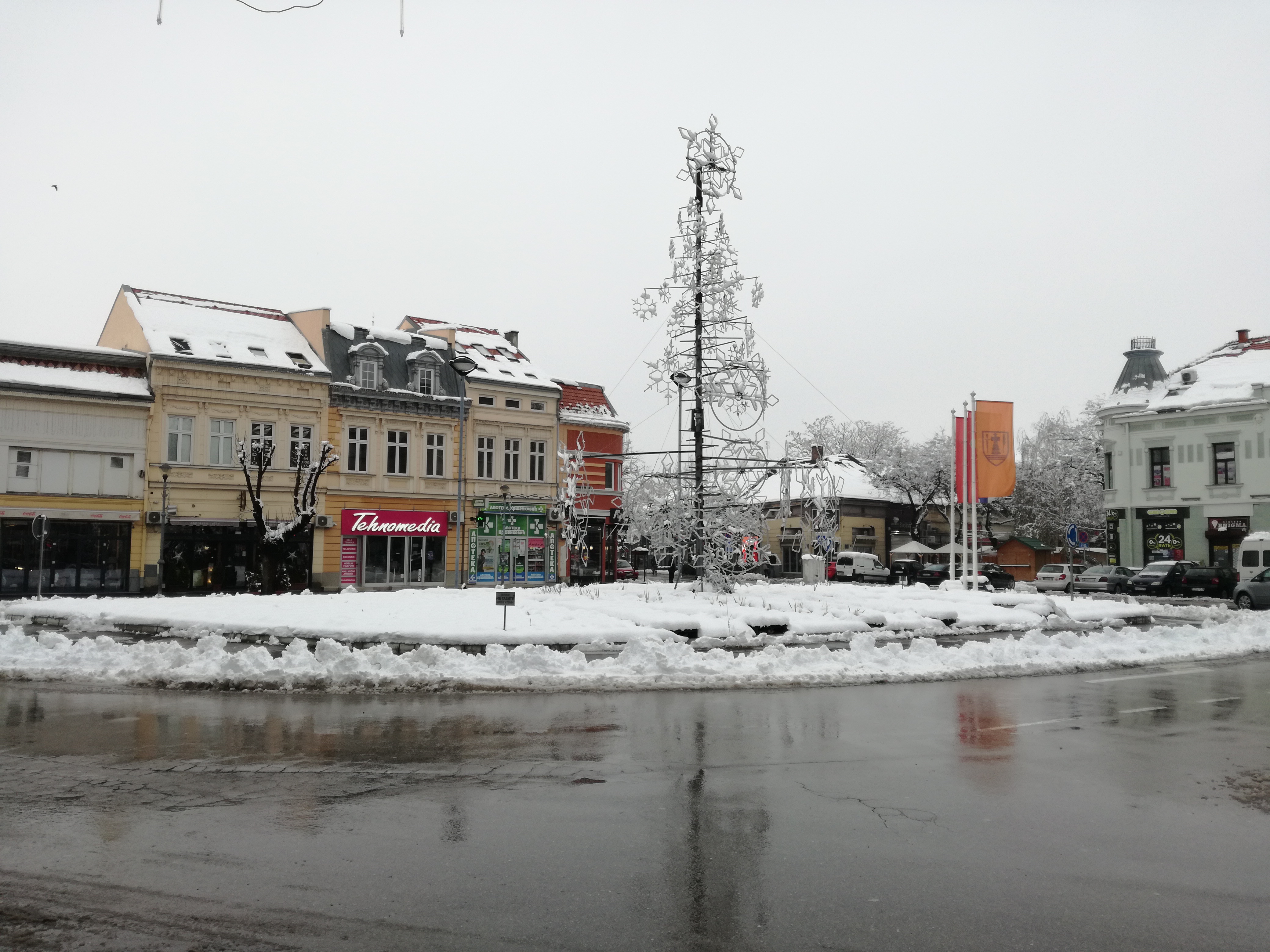 Sneg vreme pozarevac zima