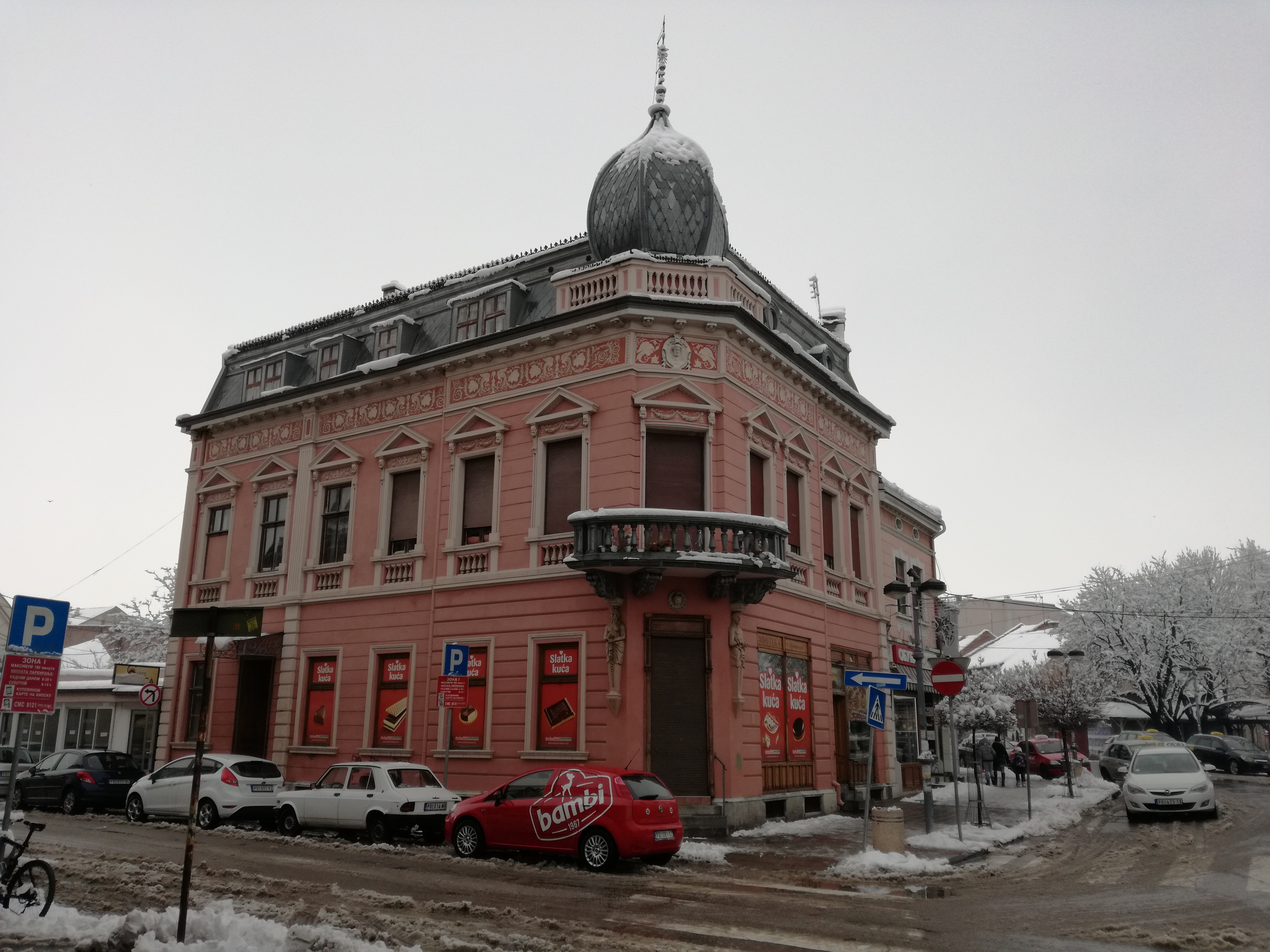 Centar sneg pozarevac vreme zima