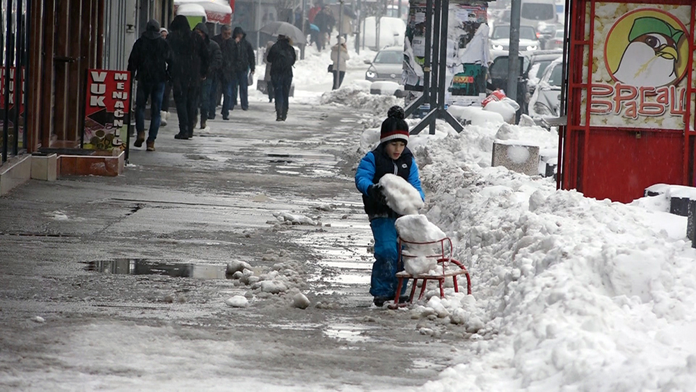 Pozarevac sneg zima vreme