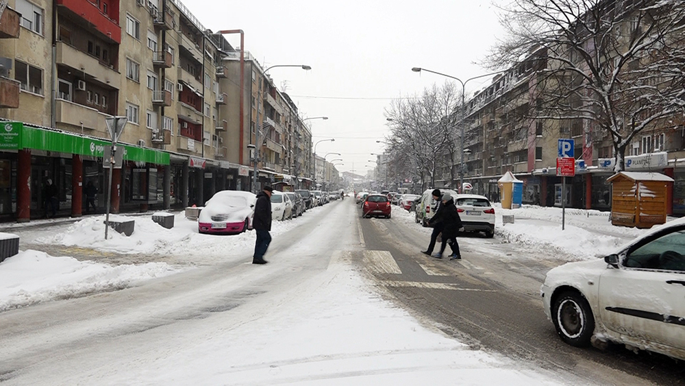 Pozarevac sneg zima vreme