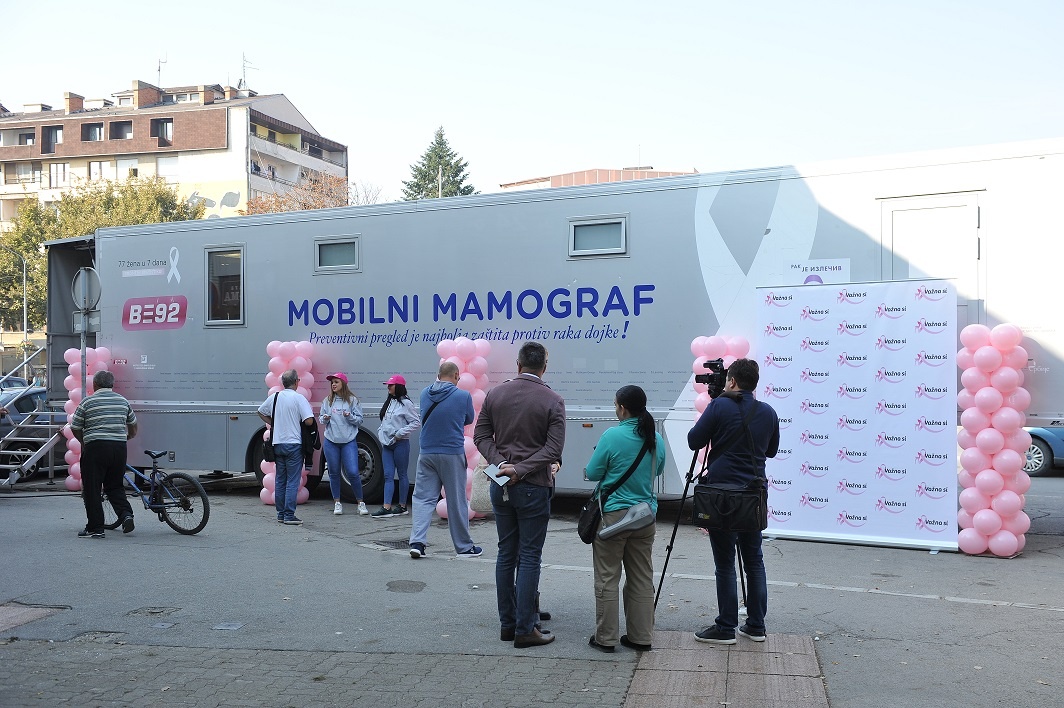 Mobilni mamograf u Pozarevcu