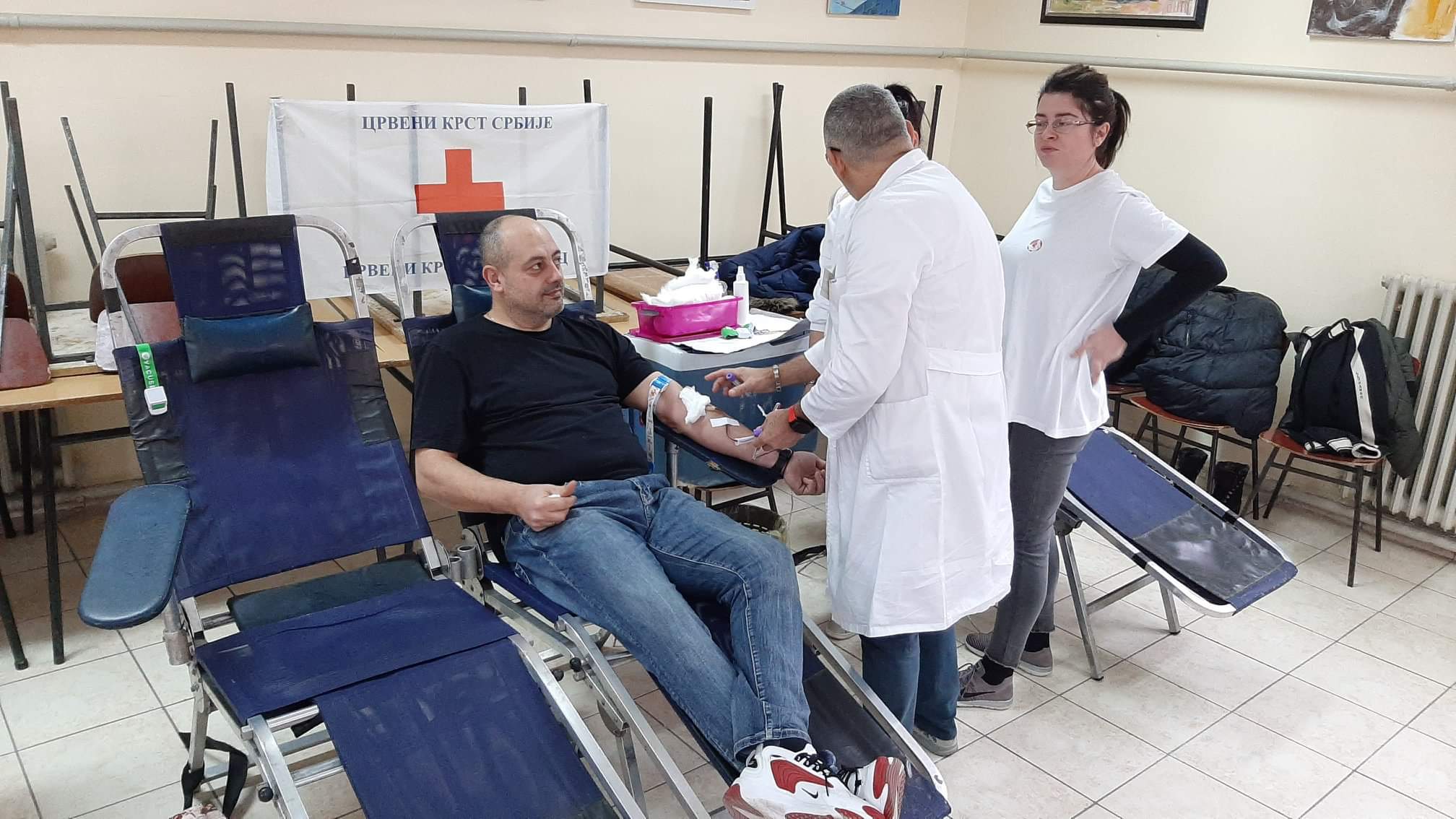 Akcija dobrovoljnog davanja krvi u Osnovnoj školi „Kralj Aleksandar prvi“