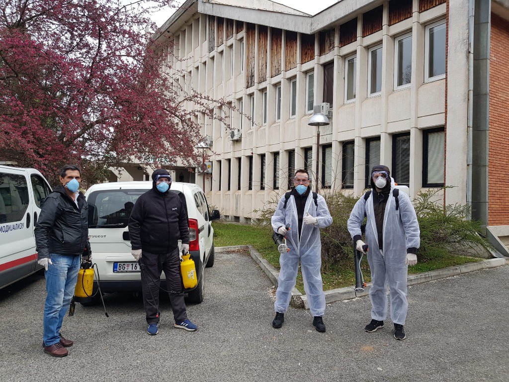 Sprovedene dezinfekcije u opštini Žabari