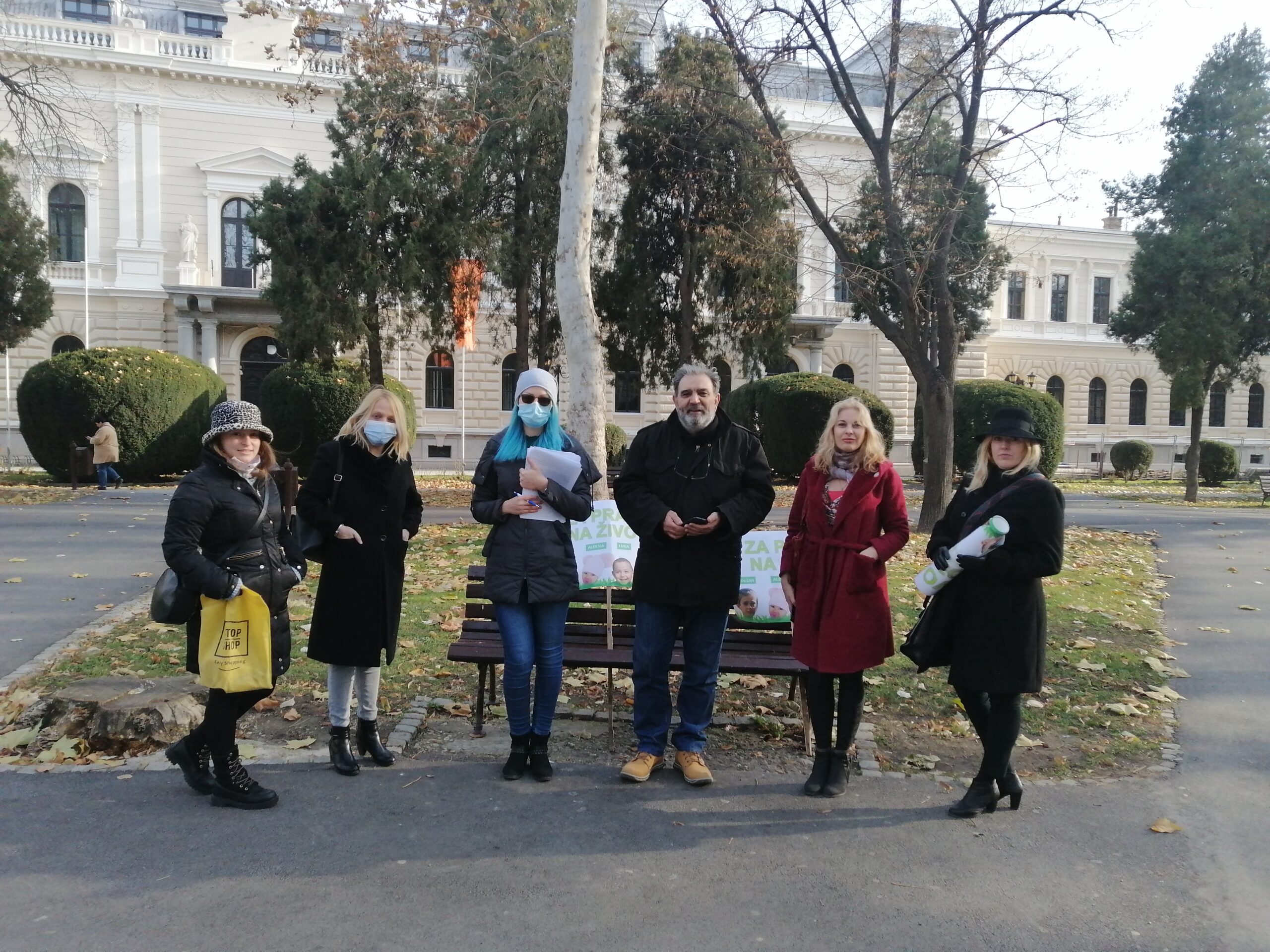 Predata peticija Inicijative „Za pravo na život-Luke, Dušana, Pavla i Aleksie“