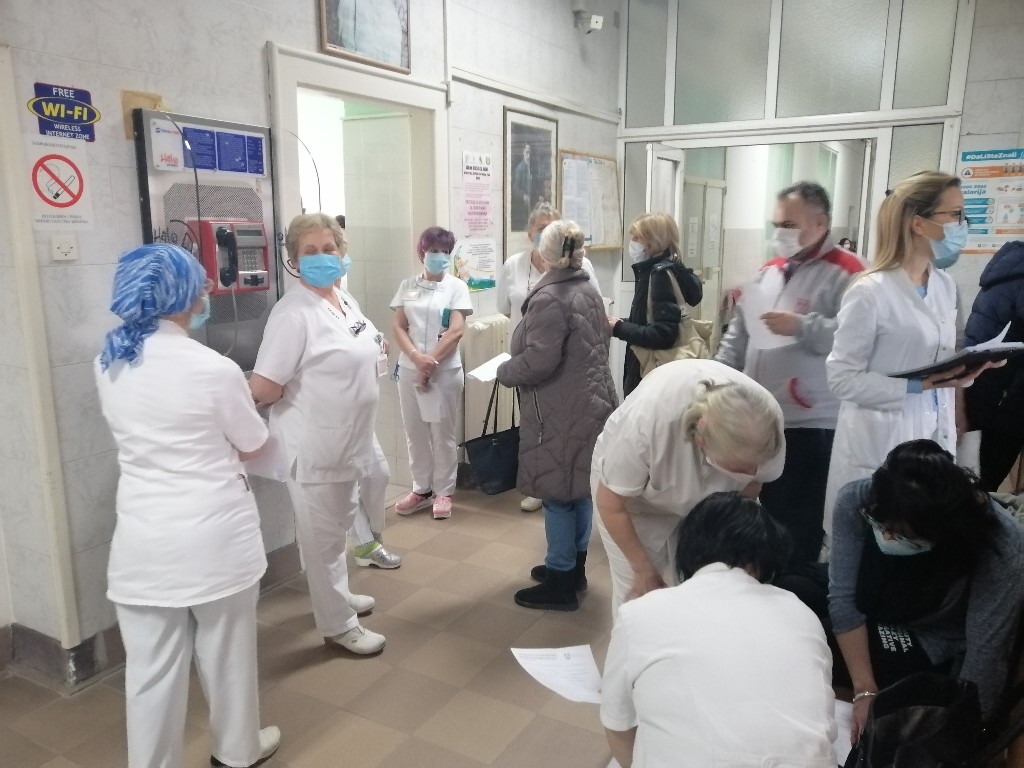 Nastavljena vakcinacija zdravstvenih radnika u Požarevcu
