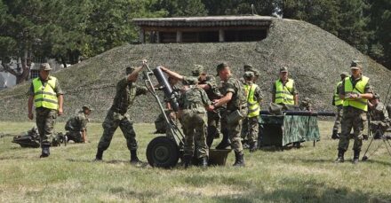 Obuka vojnika na služenju vojnog roka generaciije „jun 2022″ u kasarni “General Pavle Jurišić Šturm“