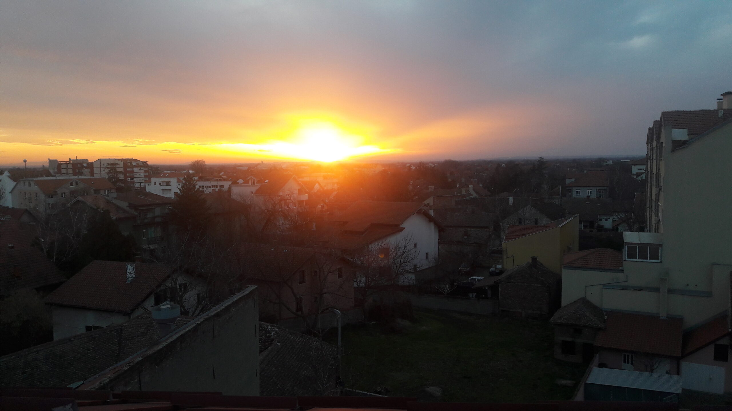 Nebo zima sunce vreme