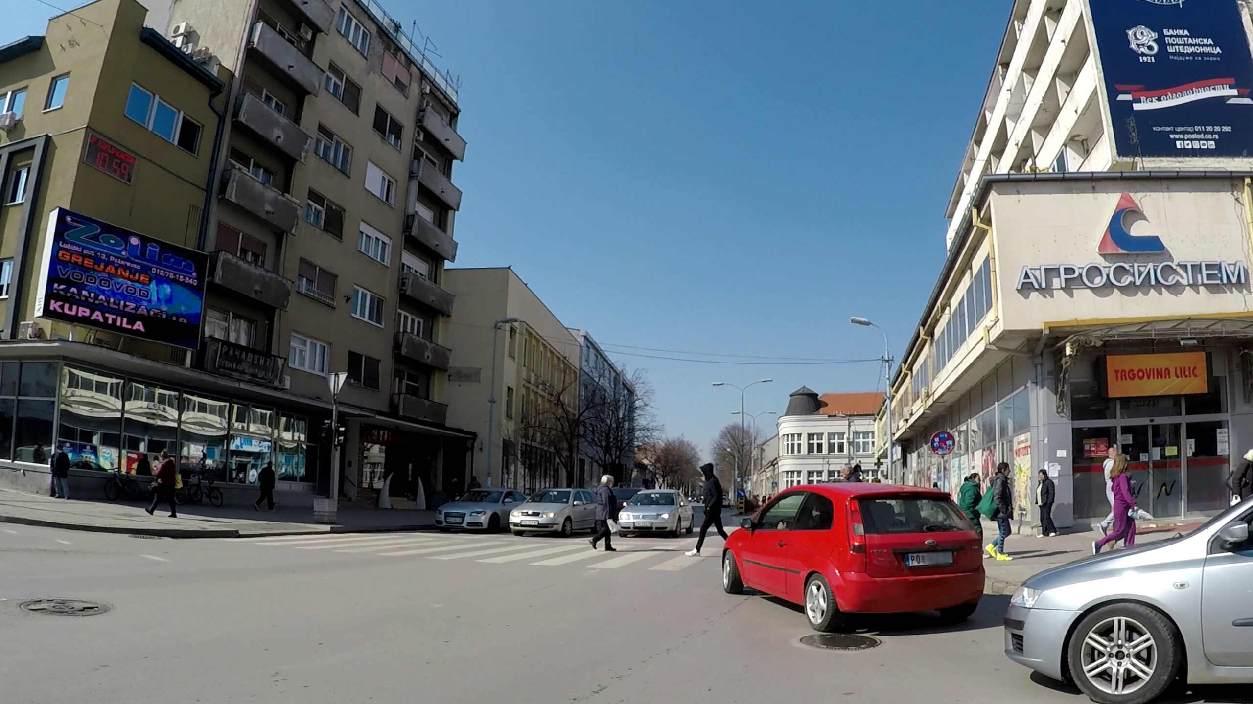 Centar ulica vreme pozarevac