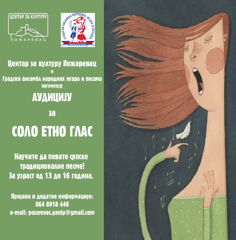 Audicija solo etno