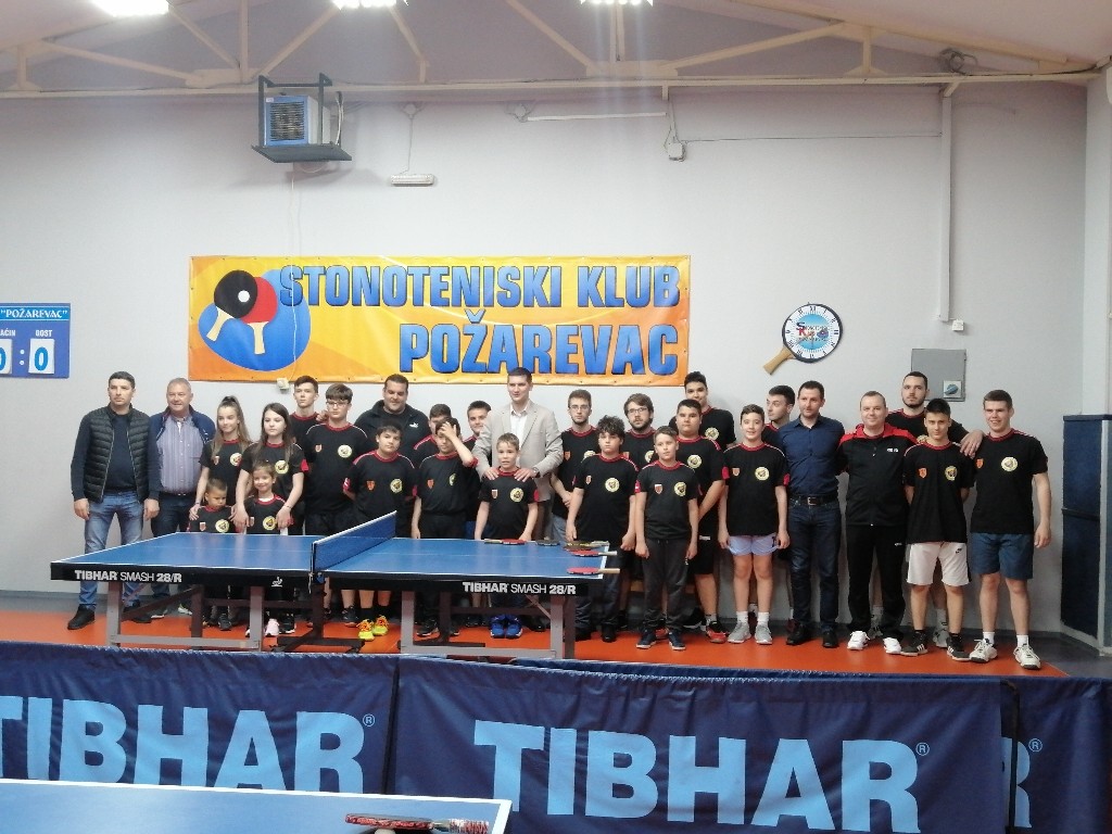 Gradonačelnik Pavlović posetio Stonoteniski klub „Požarevac“