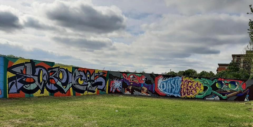 Kostolac: Ulično oslikavanje „Street art – Kostolac“