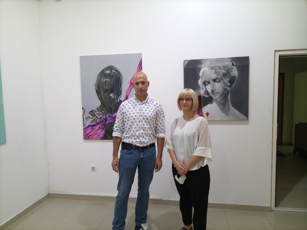 Otvorena izložba slika „Digitalna greška“ u Galeriji savremene umetnosti Požarevac (FOTO...