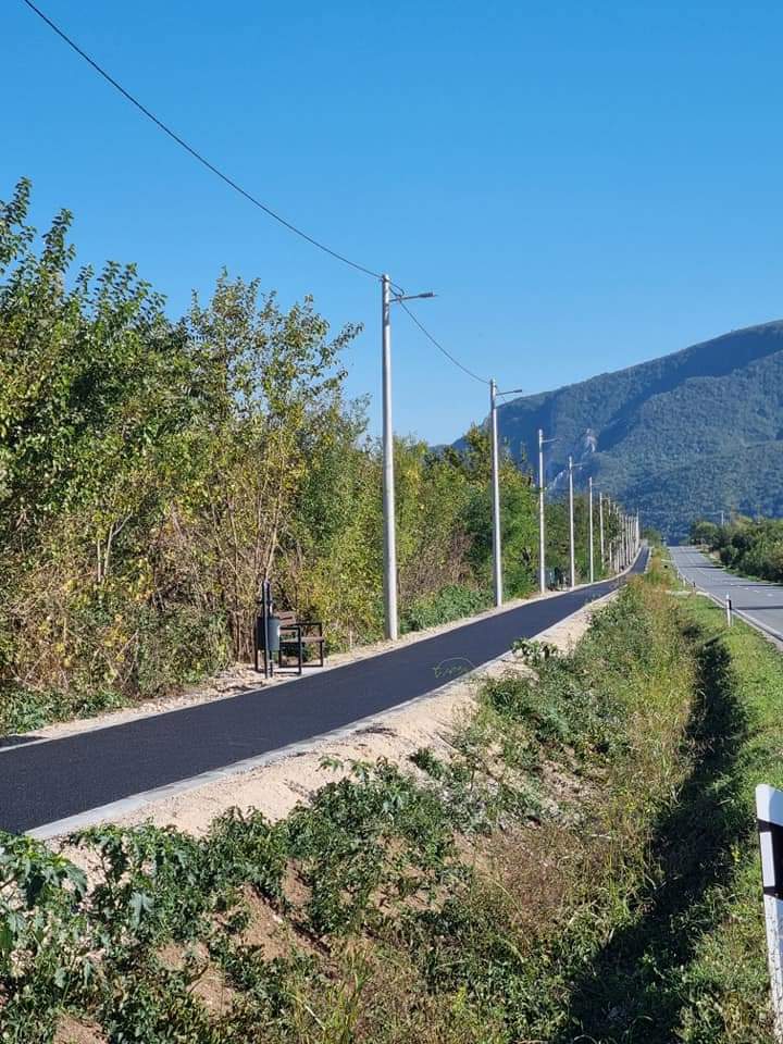 Sprovode se završni radovi na pešačkoj stazi