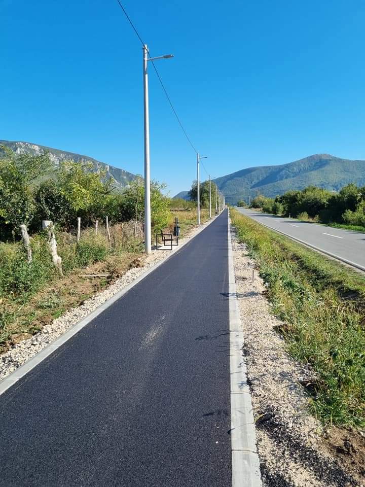 Sprovode se završni radovi na pešačkoj stazi