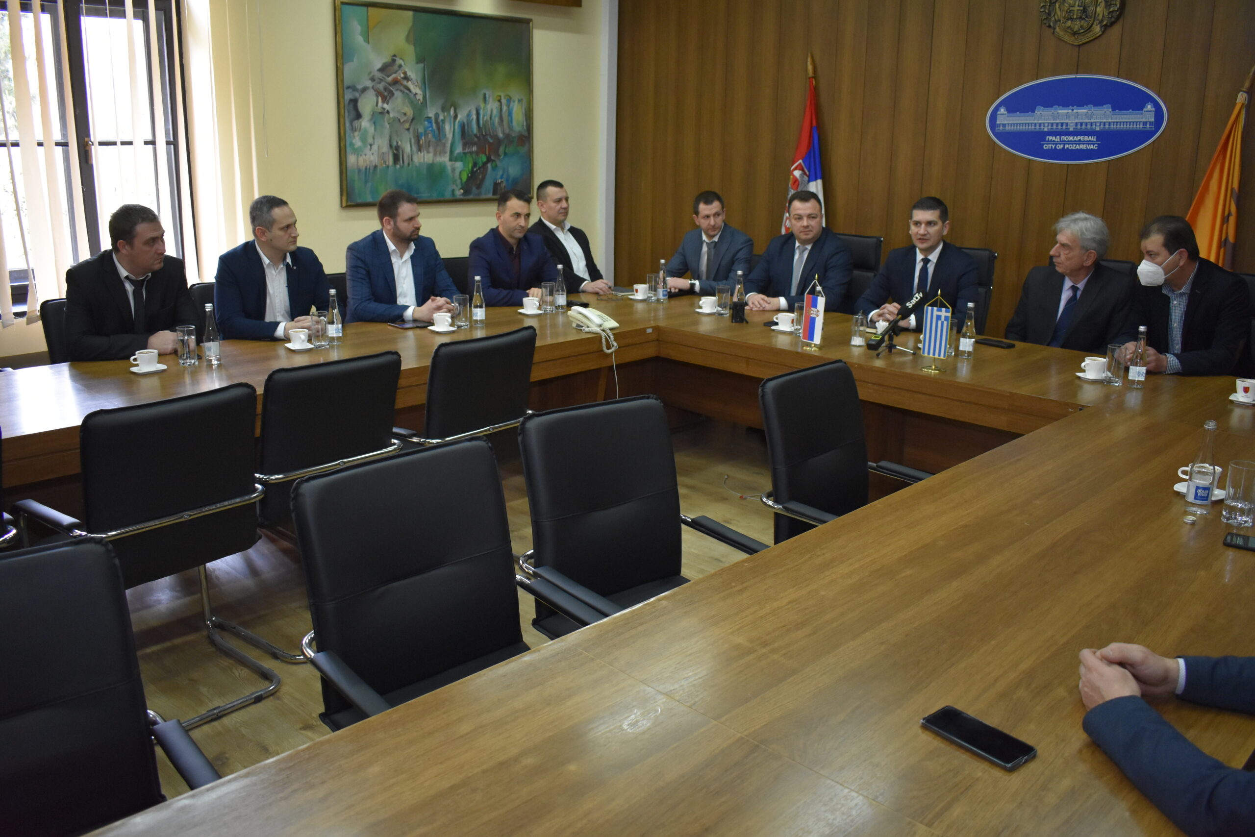 Delegacija iz Iraklie u poseti Požarevcu
