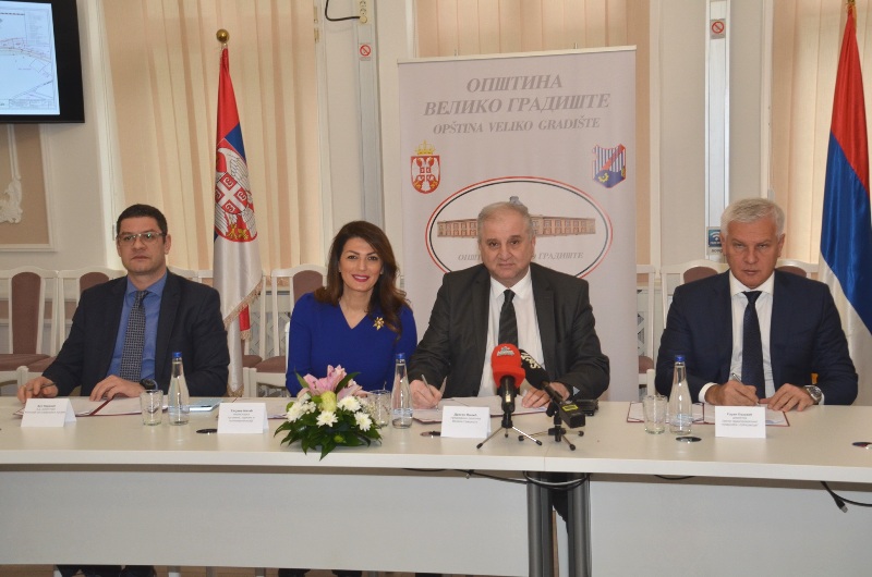 Potpisan Sporazum o realizaciji 1. faze projekta izgradnje marine u Velikom Gradištu