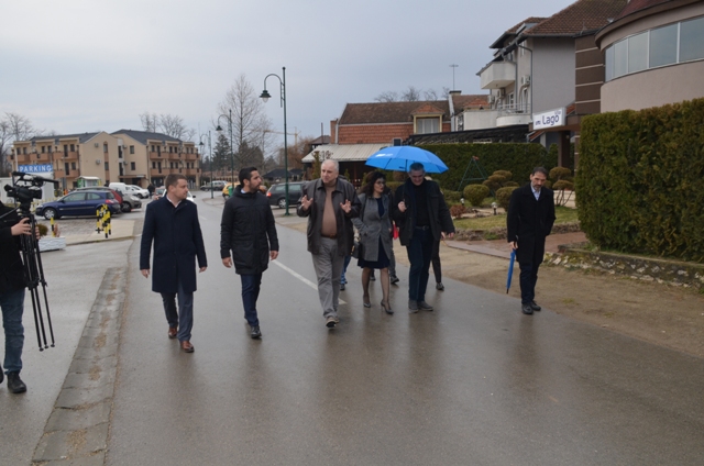 Ministar Momirović u obilasku investicionih lokacija u opštini Veliko Gradište