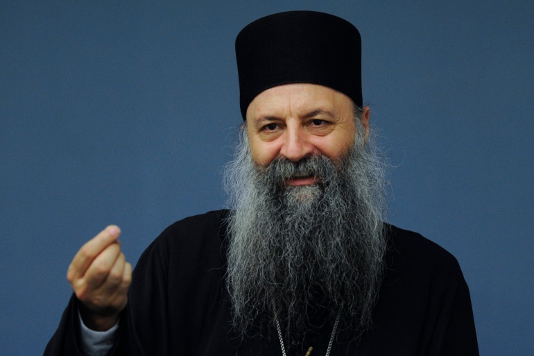 Patrijarh Porfirije služio prvu uskršnju liturgiju u ponoć u Hramu Svetog Save
