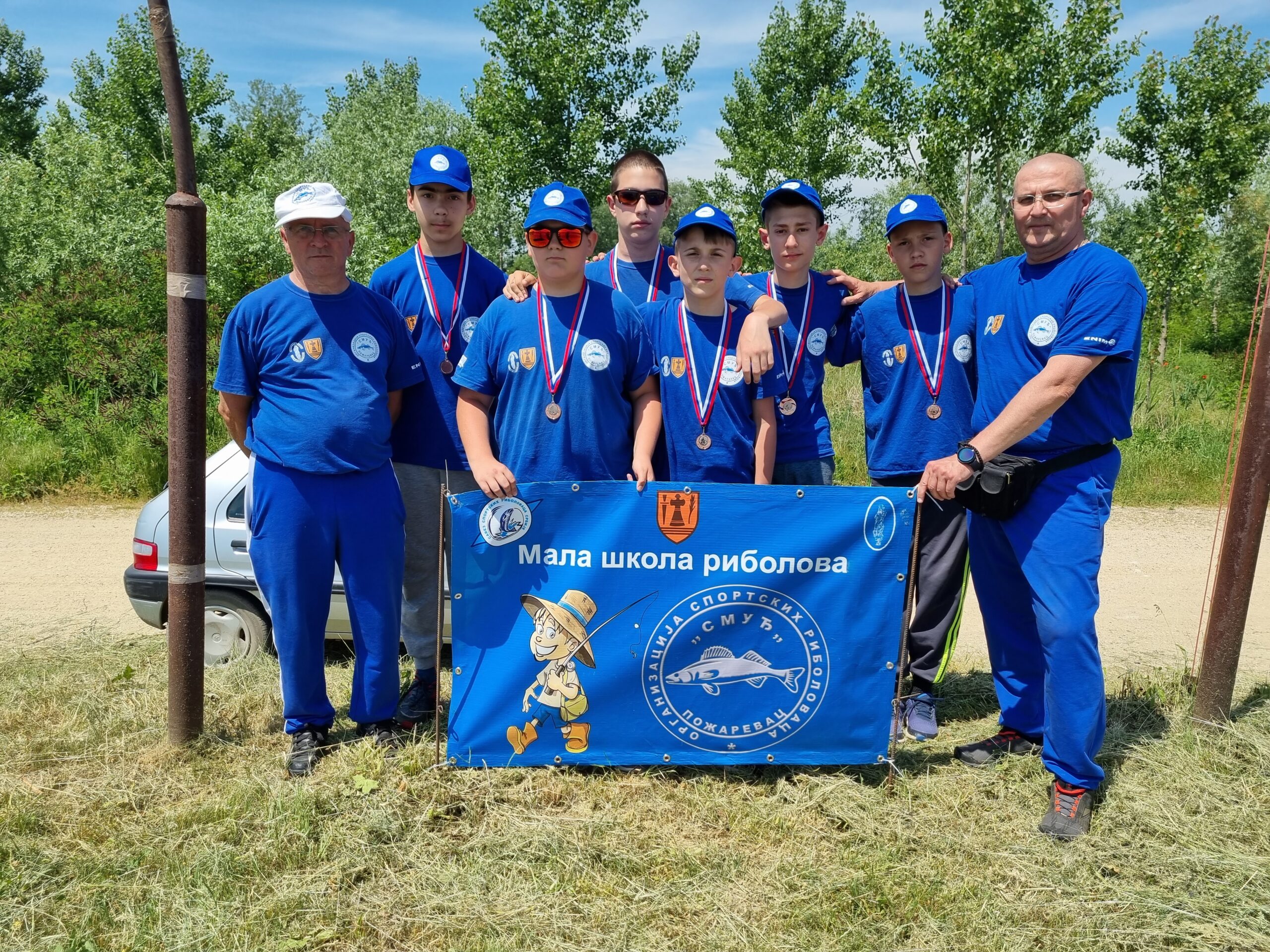 Staza Dunavca se plavila od smuđaroša, kako pored vode, tako i iza leđa kadeta