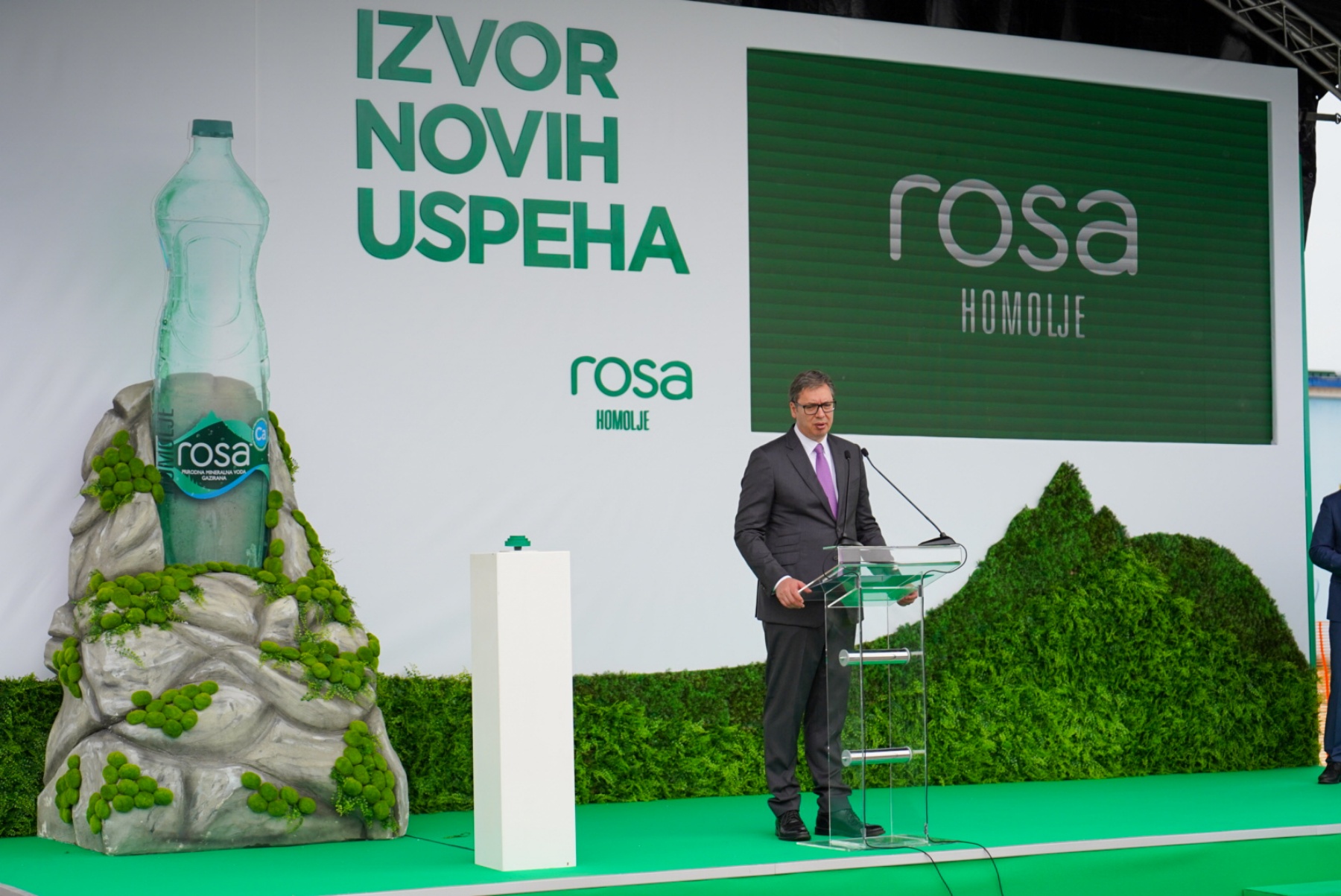 COCA-COLA SISTEM OTVORIO PUNIONICU GAZIRANE VODE “ROSA HOMOLJE” U NERESNICI