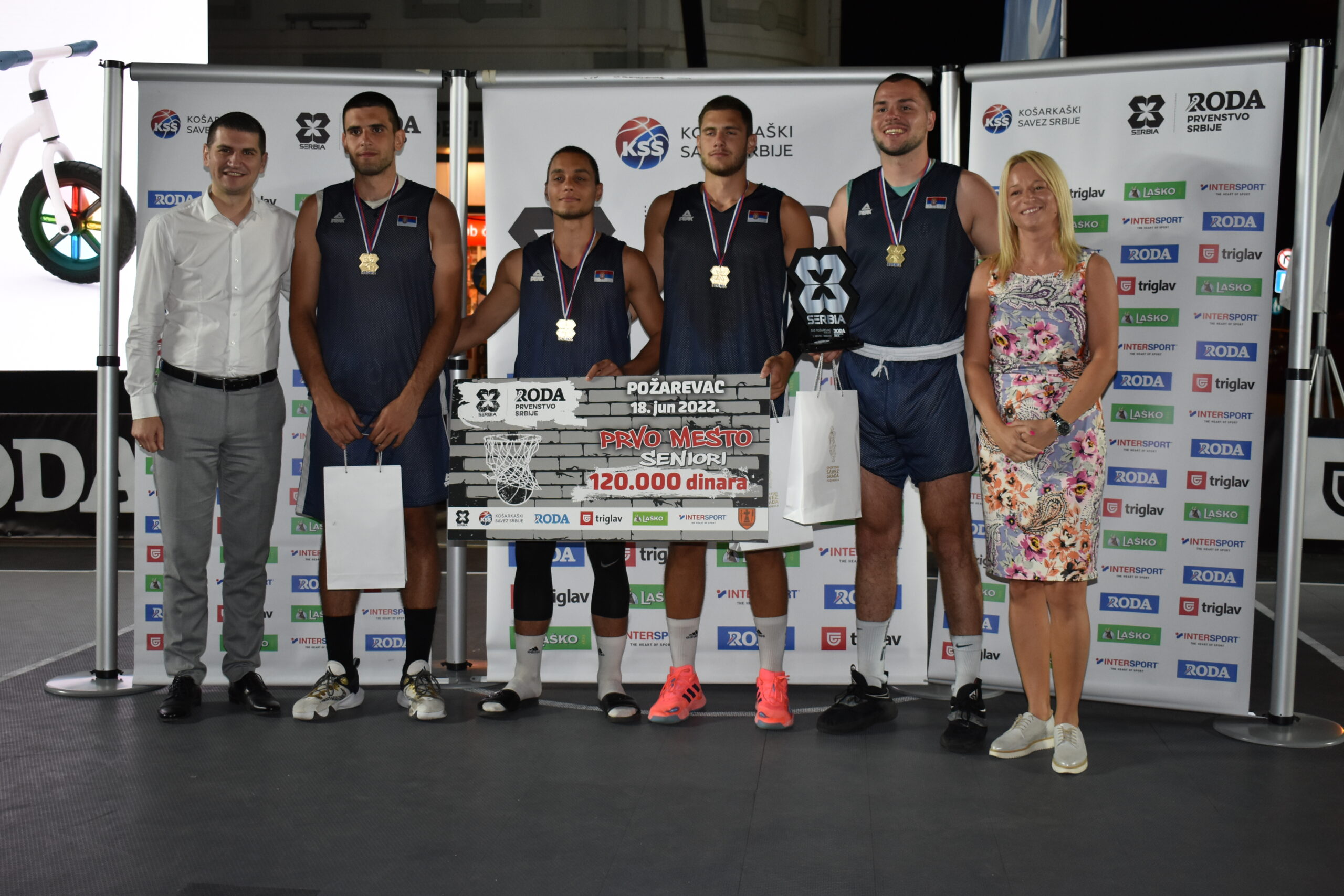 Reprezentacija Srbije U23 osvojila 3×3 turnir u Požarevcu