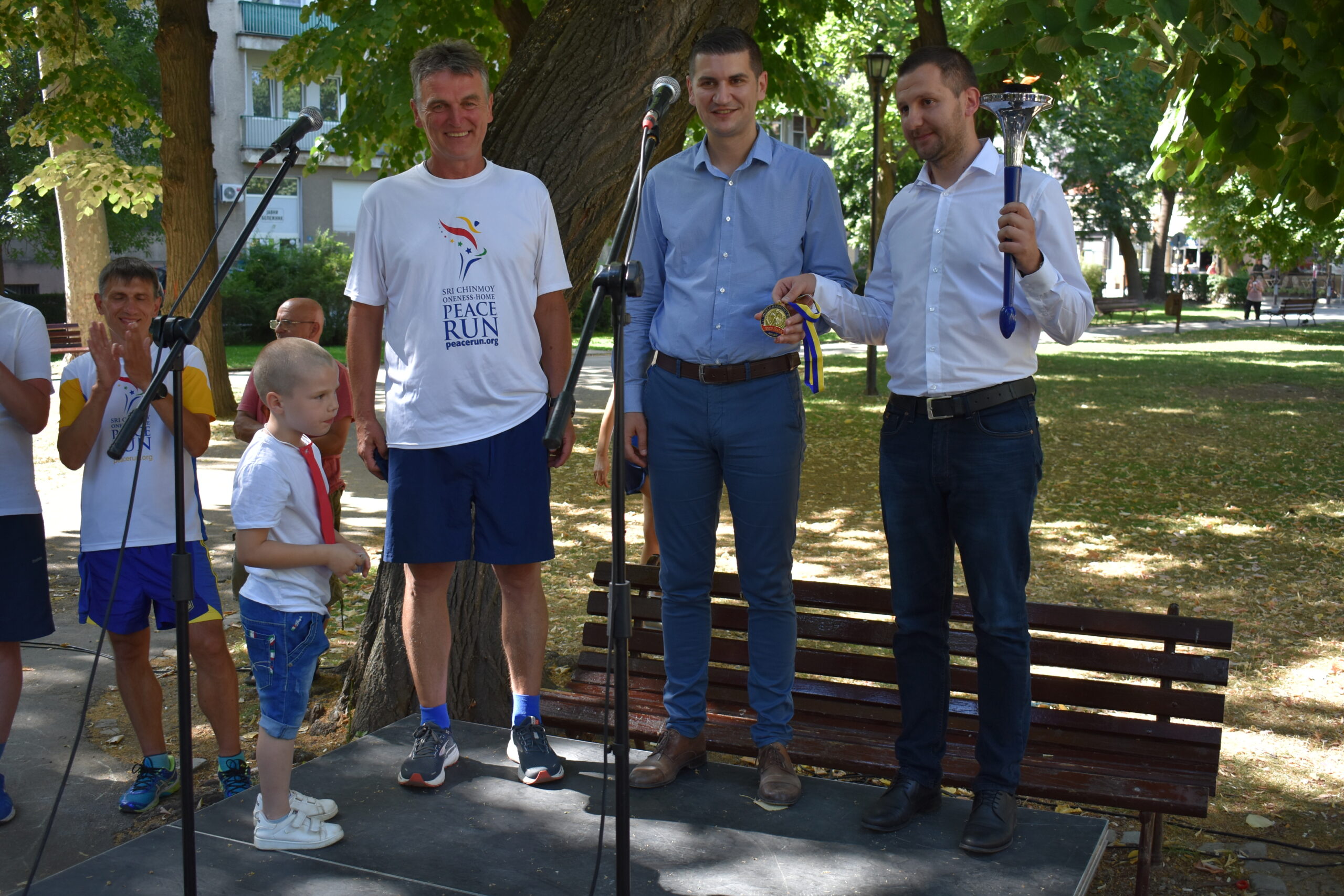 Baklja mira stigla u Požarevac