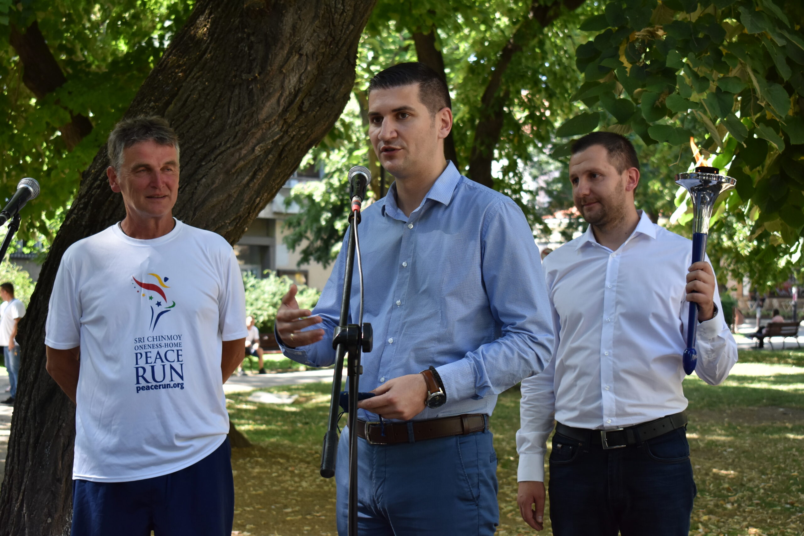 Baklja mira stigla u Požarevac