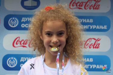 Lazar Popović i Tara Jaćimović u Velikom finalu Sportskih igara mladih u Splitu