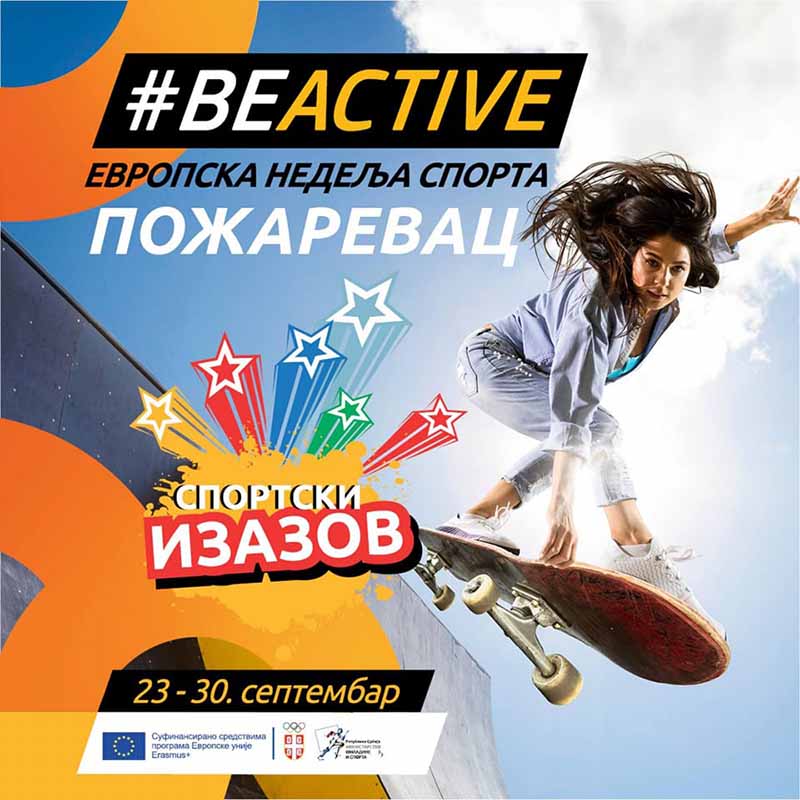 U okviru Evropske nedelje sporta – Otvaranje Atletskog stadiona u Požarevcu