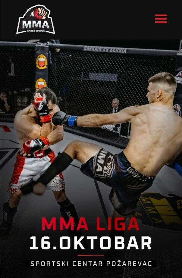 MMA Liga se nastavlja u Požarevcu trećim kolom – 16. oktobra 2022.