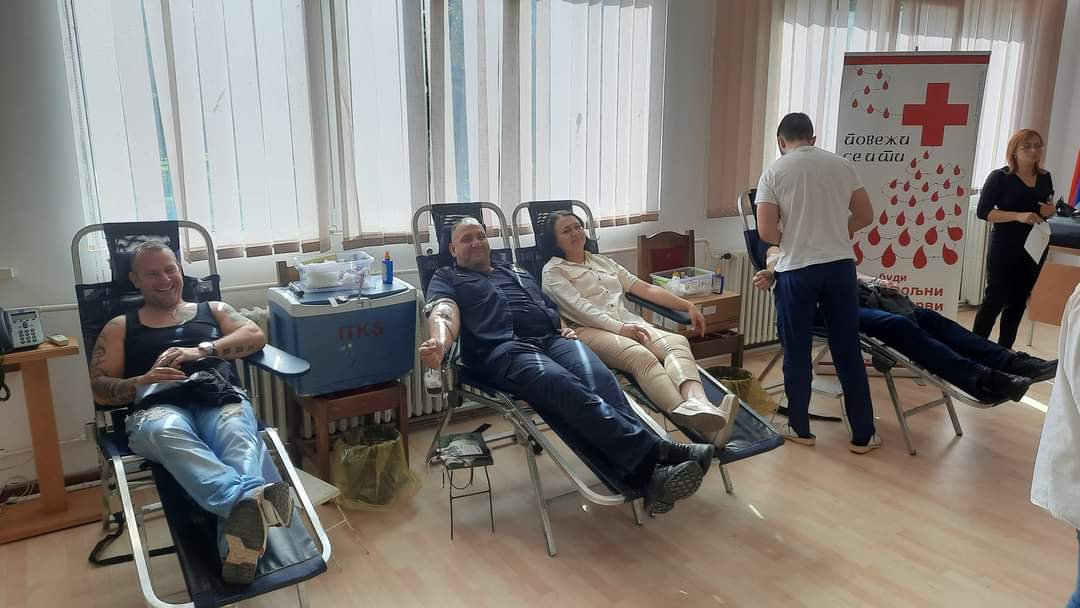 Održana akcija dobrovoljnog davanja krvi u Kazneno-popravnom zavodu „Zabela“