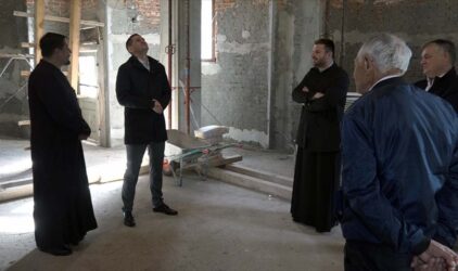 Gradonačelnik obišao radove na crkvenim objektima
