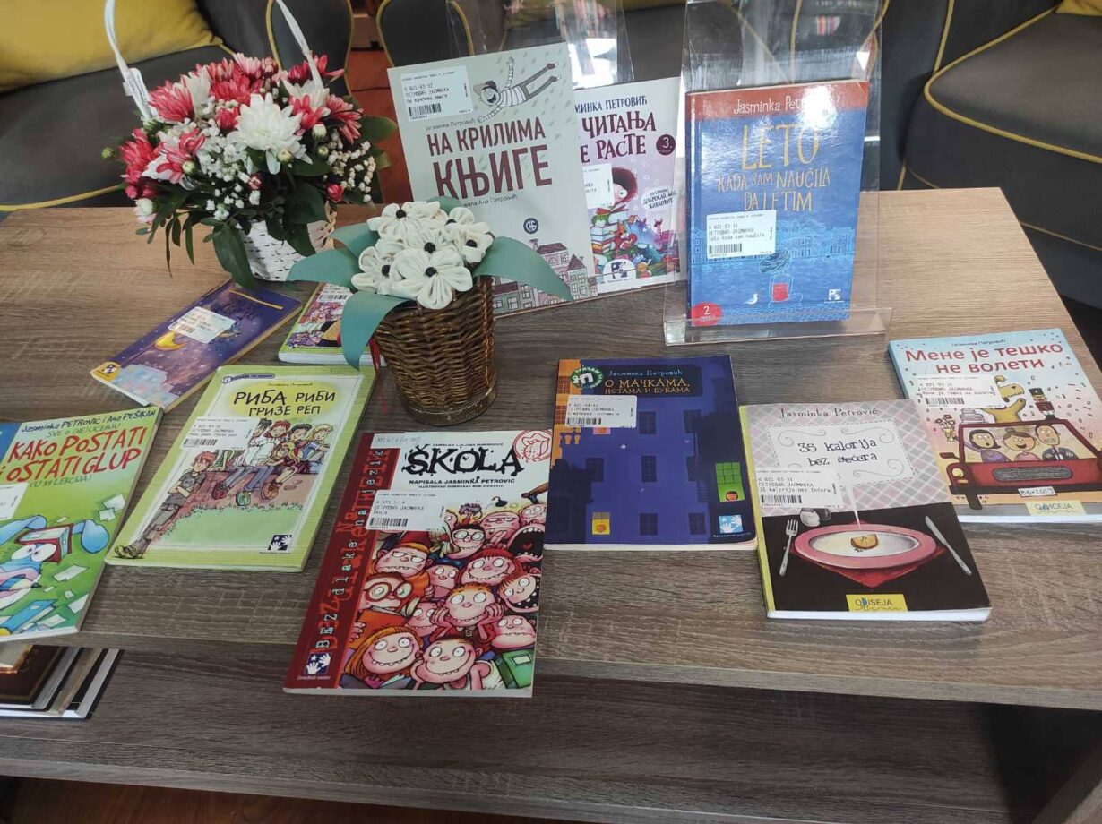 Održana promocija knjiga Jasminke Petrović u Kostolcu