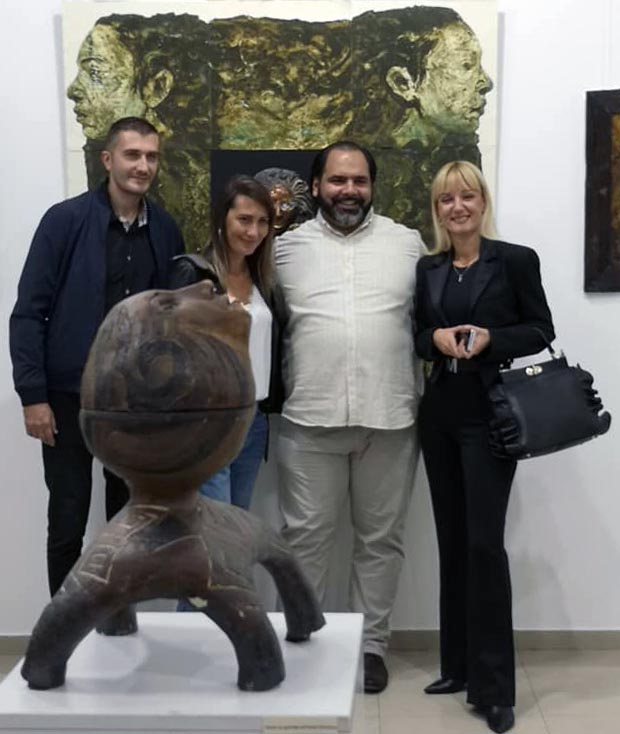 U Galeriji savremene umetnosti u Požarevcu otvorena izložba pod nazivom „Parteon praiskona“ Novaka Novakovića
