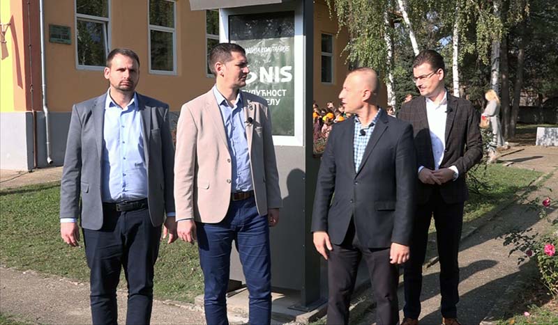 U okviru Projekat Zajednici zajedno 2021. investirano 4 miliona dinara u Osnovnu školu „Miloš Savić“ Lučica