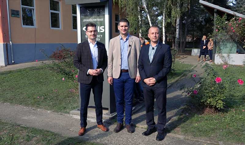 U okviru Projekat Zajednici zajedno 2021. investirano 4 miliona dinara u Osnovnu školu „Miloš Savić“ Lučica