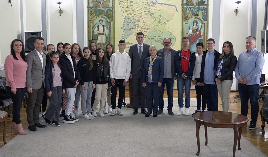 Članovi Kulturno-umetničkog društva „Radomir Popović“ iz Raniluga sa Kosova i Metohije posetili Požarevac