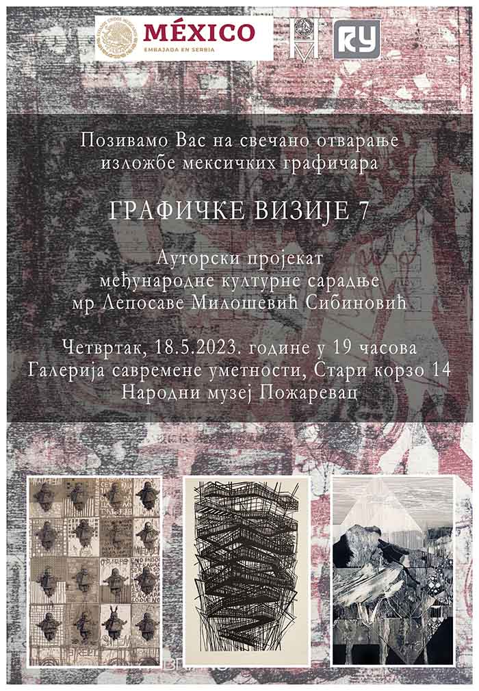 Galerija savremene umetnosti predstaviće umetnike iz Meksika na zajedničkoj izložbi „Grafičke vizije“