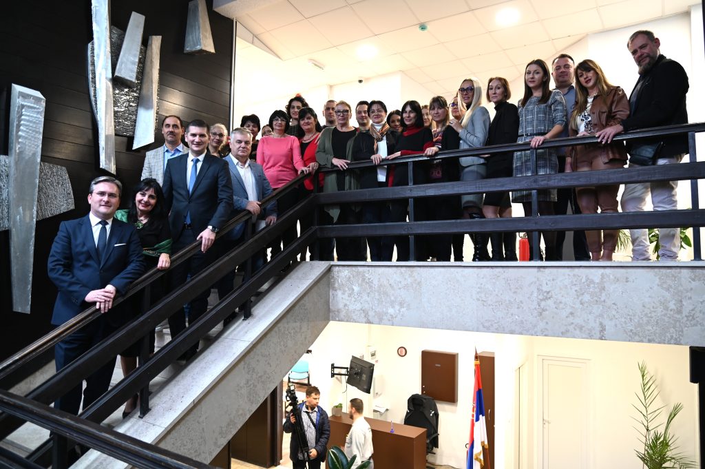 Ministar Selaković obišao Centar za socijalni rad u Požarevcu