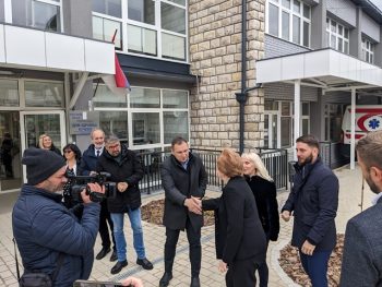 Ministarka dr Danica Grujičić i ministar Marko Blagojević svečano otvorili rekonstruisani Dom zdravlja u Kučevu