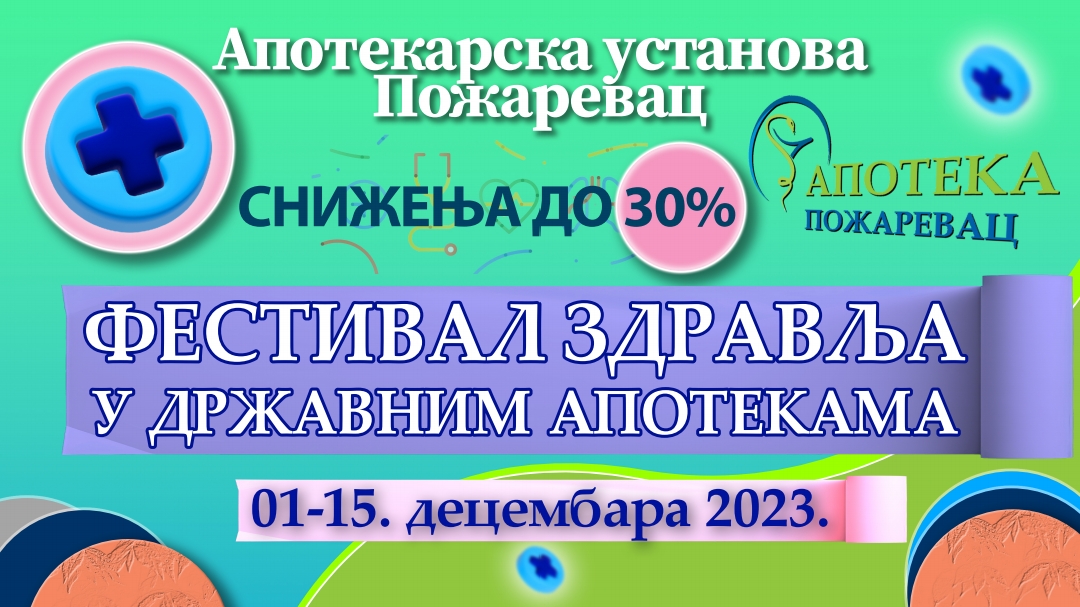Festival Zdravlja Letak Stranica 1
