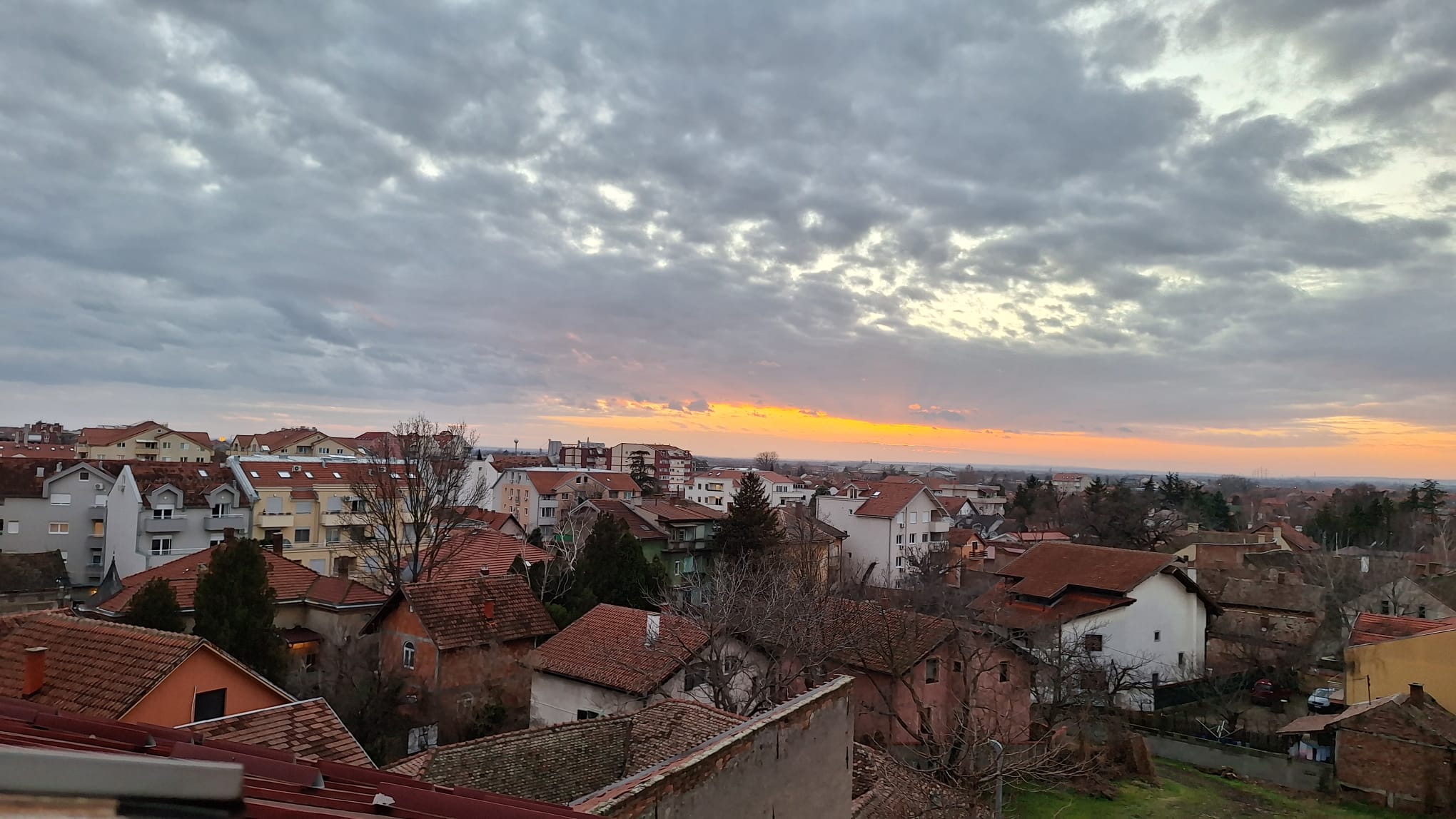 Vreme Zima Oblaci Pozarevac