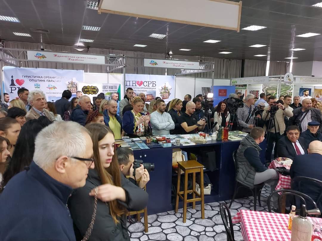 Jedan od najposećenijih štandova na sajmu turizma u Beogradu je štand TO Veliko Gradište