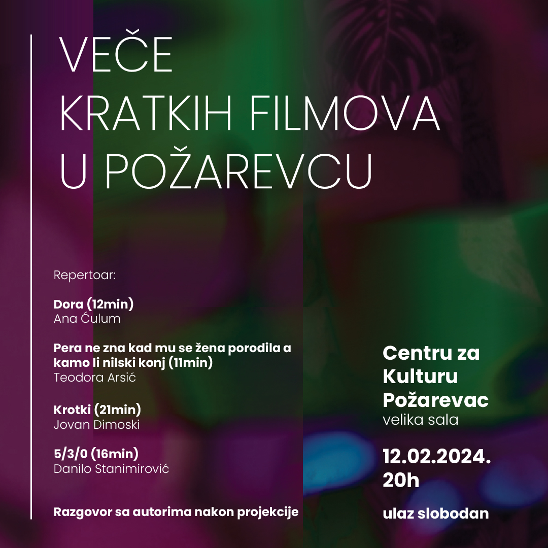 Vece Kratkogfilma Post