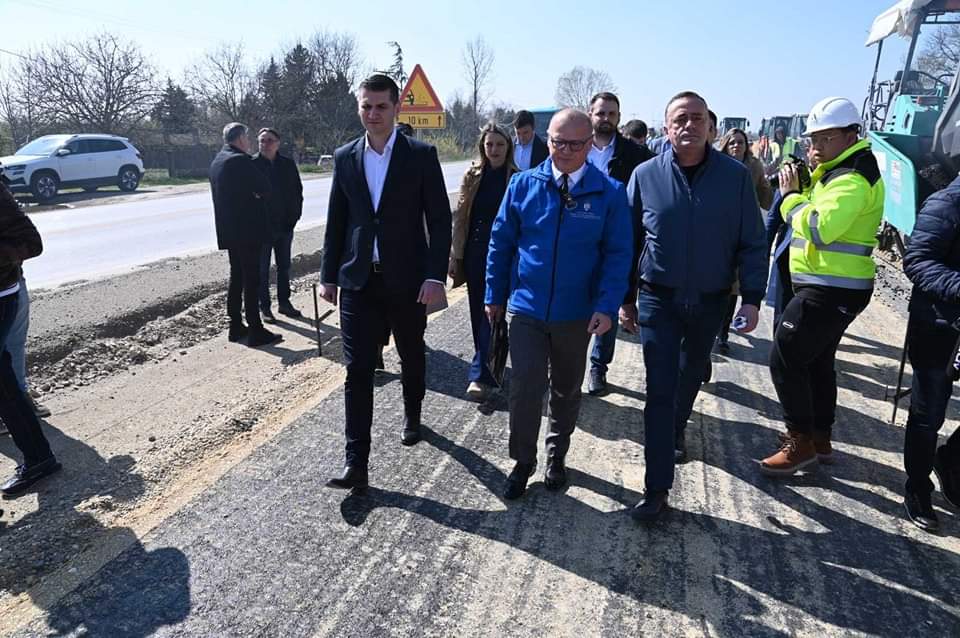 Vesić zadovoljan dinamikom radova