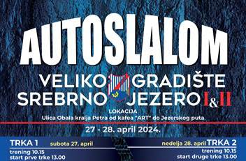 Auto trke zaustavljaju saobraćaj 27. i 28. aprila u pojedinim ulicama u Velikom Gradištu