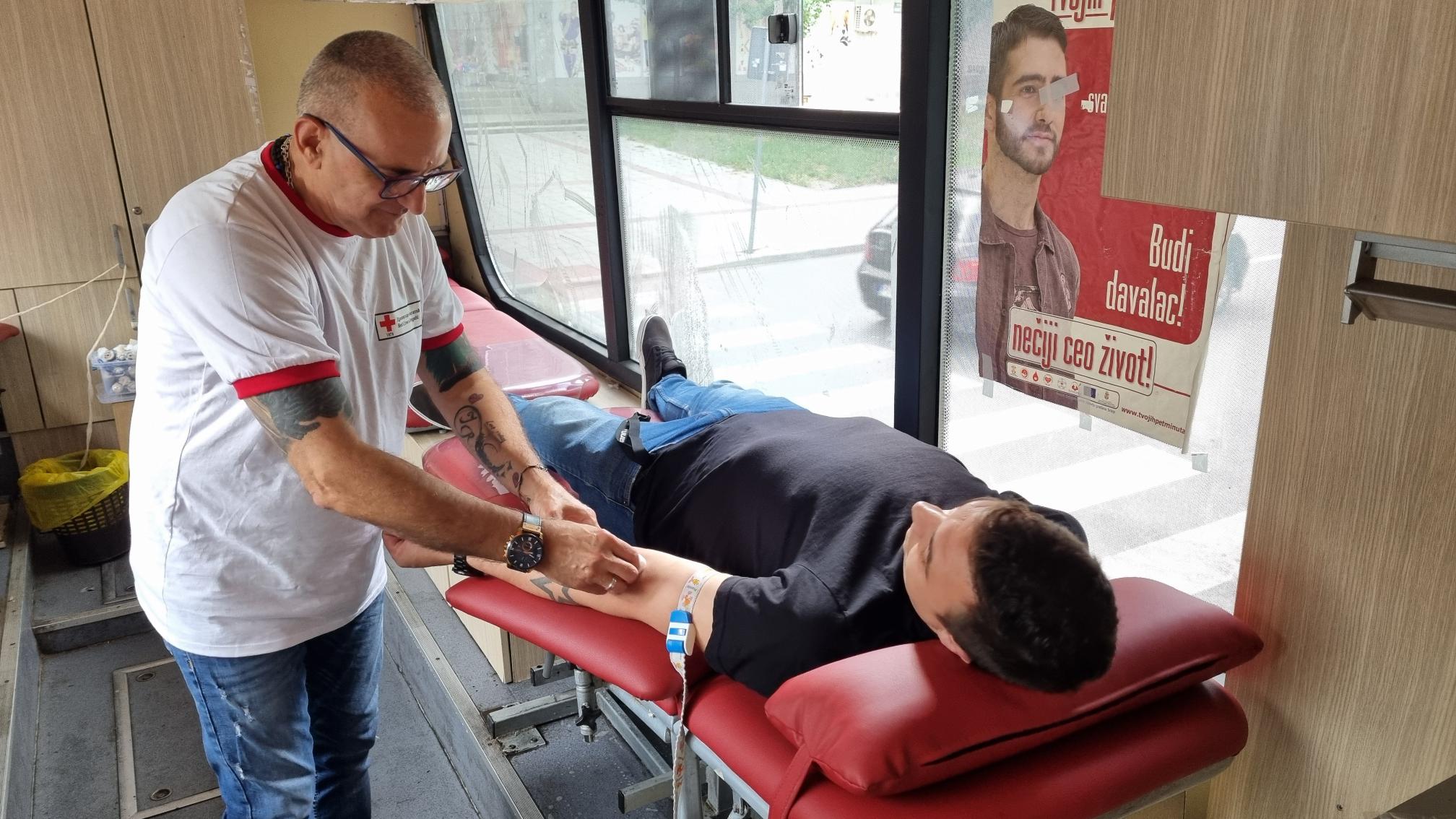 Akcija dobrovolnog davanja krvi u Kostolcu