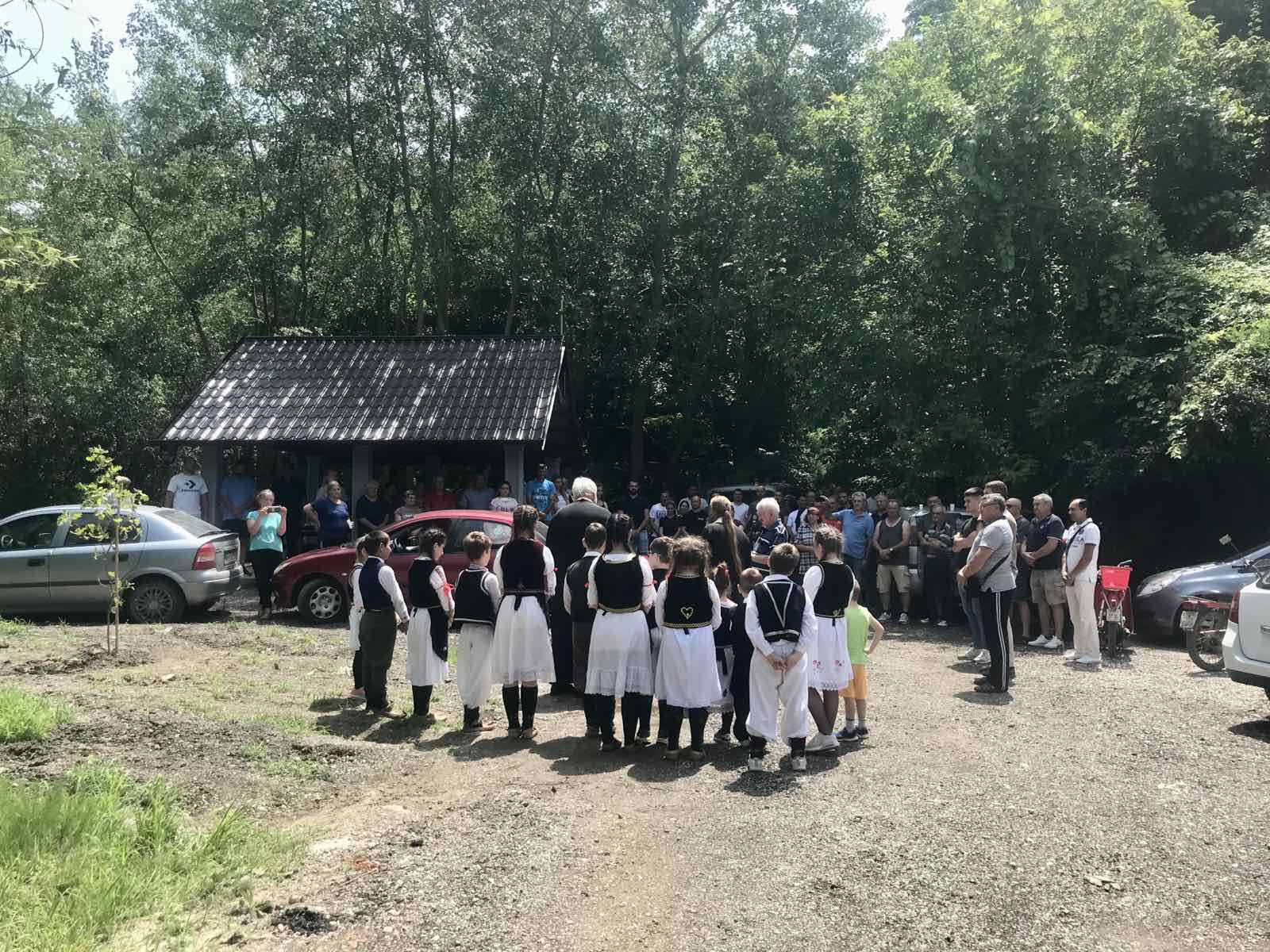 U Kličevcu je osveštan izvor pijaće vode