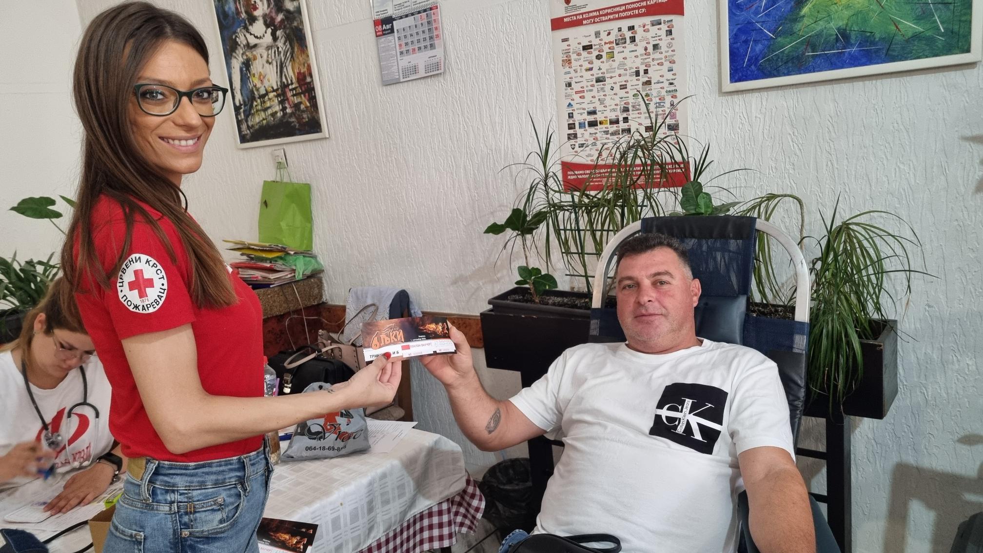 Turistička organizacija Grada Požarevca je za sve dobrovoljne davaoce, koji su se odazvali akciji ob...